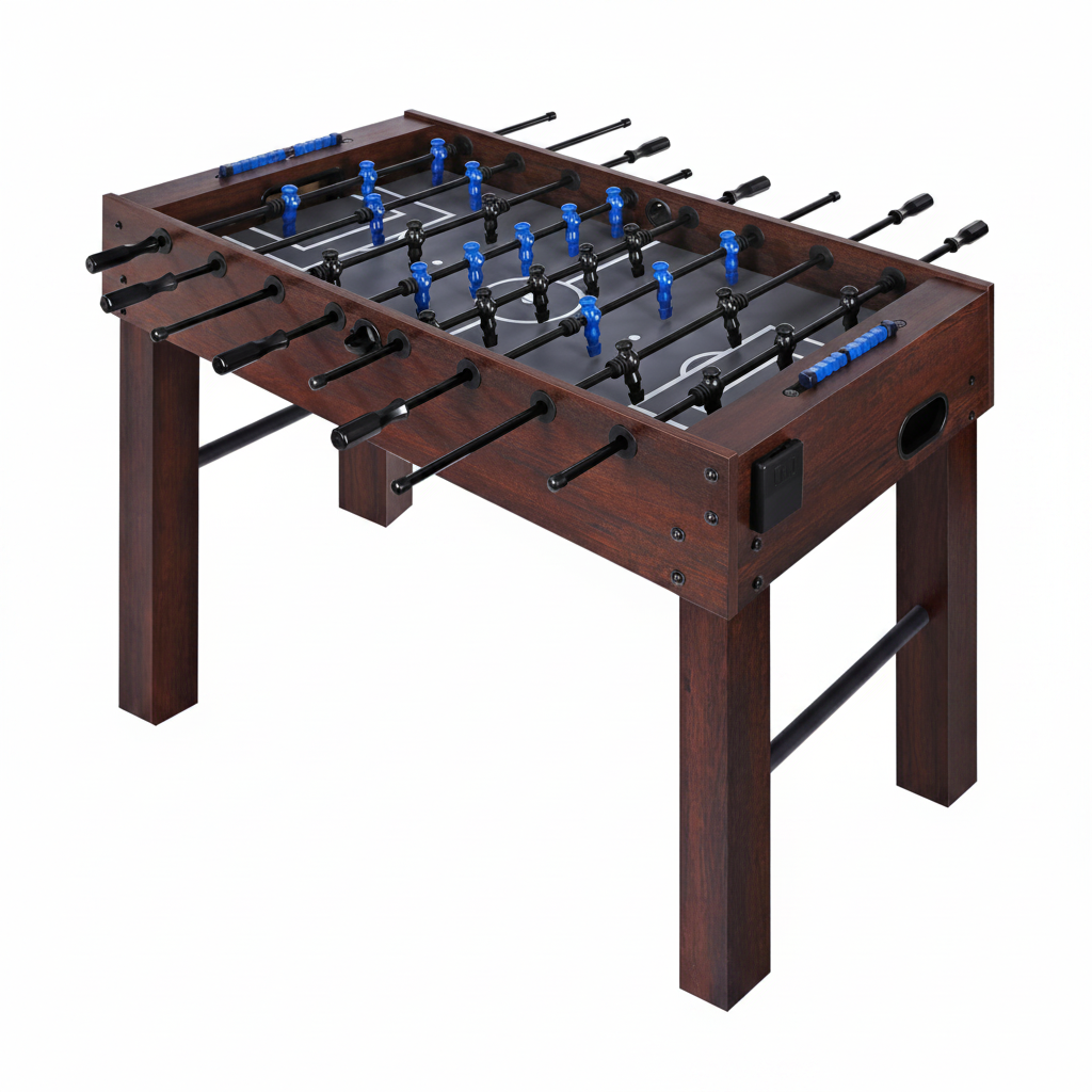 54 Inch Full Size Foosball Table for Home, Soccer Game Table