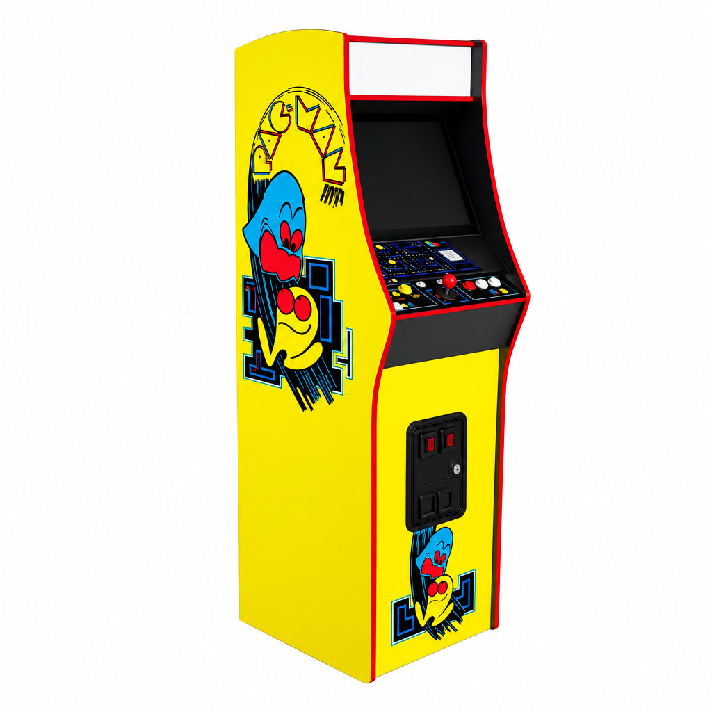 Pac-Man Deluxe Arcade Machine Gaming Cabinet with 14 Classic Games